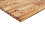 vidaXL Étagères flottantes 3 Pièces 120x30x4 cm acacia massif à l'huile