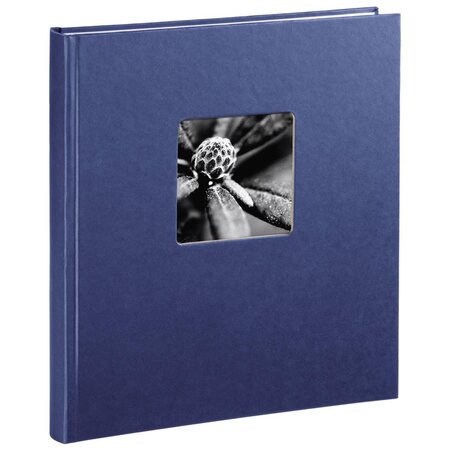 Album photo 'fine art' 29 x 32 cm 50 pages blanches bleu hama