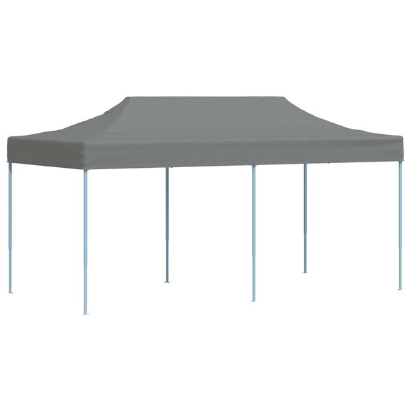 vidaXL Tente de réception pliable 3 x 6 m Anthracite