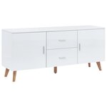 vidaXL Buffet Blanc 160x40x70 cm MDF