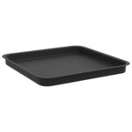 vidaXL Pots de plantes 6 Pièces Noir 43 x 43 x 33 5 cm Plastique