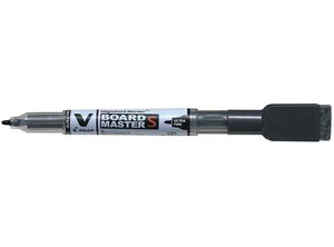 Marqueur tableau blanc V BOARD MASTER S avec effacette Pte Ultra Fine Noir PILOT