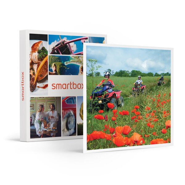 SMARTBOX - Coffret Cadeau Demi-journée d'excursion en quad à la découverte des joyaux de Chantilly -  Sport & Aventure