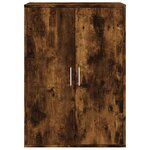 vidaXL Buffets 2 Pièces chêne fumé 60x31x84 cm bois d'ingénierie