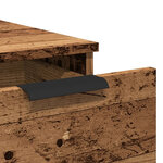 Armoire de bureau vintage avec tiroir rangement 33 x 50 x 75 cm en bois d'ingénierie vieux bois 02_0050996