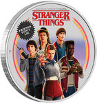 Monnaie FRIENDS DO NOT LIE Stranger Things 1 Oz Argent 1$ Tuvalu 2026