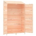 vidaXL Remise de jardin 102x52x174 5 cm Bois de sapin solide