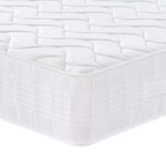 vidaXL Matelas à ressorts ensachés dureté moyenne 160x200 cm