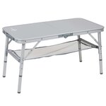 Bo-Camp Table de camping pliable Premium 80x40 cm Aluminium