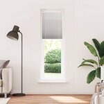 vidaXL Store plissé gris clair 60x200 cm largeur du tissu 59 4 cm