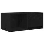 vidaXL Meubles TV 2 Pièces chêne noir 60x31x25 5 cm bois d'ingénierie