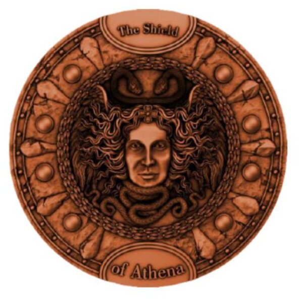 THE SHIELD OF ATHENA 2 Once Argent Monnaie 5 Dollars Niue 2021