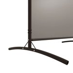 vidaXL Cloison de séparation 5 panneaux Anthracite 433x180 cm Tissu