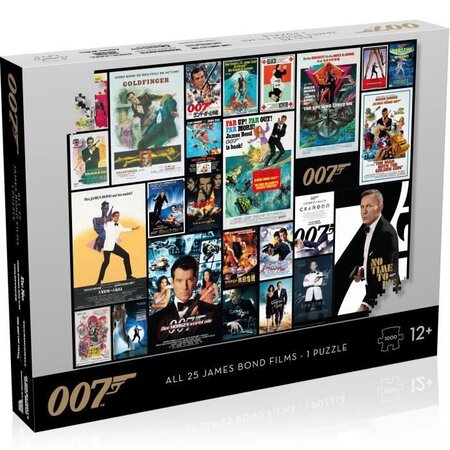 JAMES BOND Puzzle Affiches de Film 1000 pieces