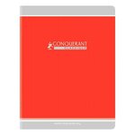 Cahier piqûre 96 pages seyès 90 g  couverture carte recyclée  format 21 x 29 7 cm CONQUERANT