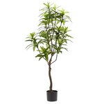 Emerald Arbre Dracaena artificiel Vert 130 cm 419843