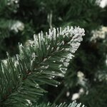 vidaXL Arbre de Noël artificiel pré-éclairé et boules 180 cm