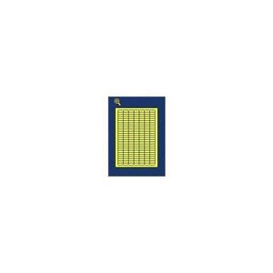 Étiquettes, 25,4 x 10 mm, jaune avery zweckform