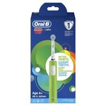 Oral-b junior 6+ brosse a dents électrique rechargeable - vert