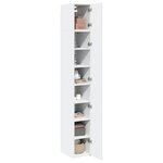vidaXL Armoire de rangement mince blanc 30x42 5x225 cm