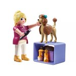 PLAYMOBIL 71747 - My Life Toiletteuse avec caniche et nombreux accessoires