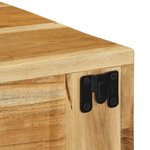 VidaXL Meuble TV mural 40x30x19 cm bois massif d'acacia