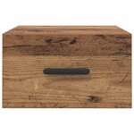 vidaXL Cabinet de chevet Bois ancien 35 x 35 x 20 cm Bois d'ingénierie