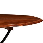vidaXL Ensemble de tables à manger 7 Pièces bois d’acacia massif