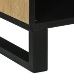 vidaXL Meuble TV - 100 x 33 5 x 46 cm  en bois de manguier massif.