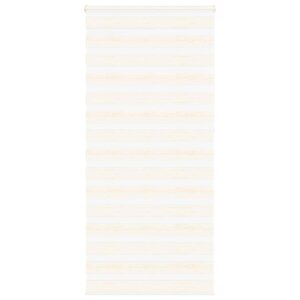 vidaXL Store zèbre beige marbré largeur du tissu 95 9 cm polyester
