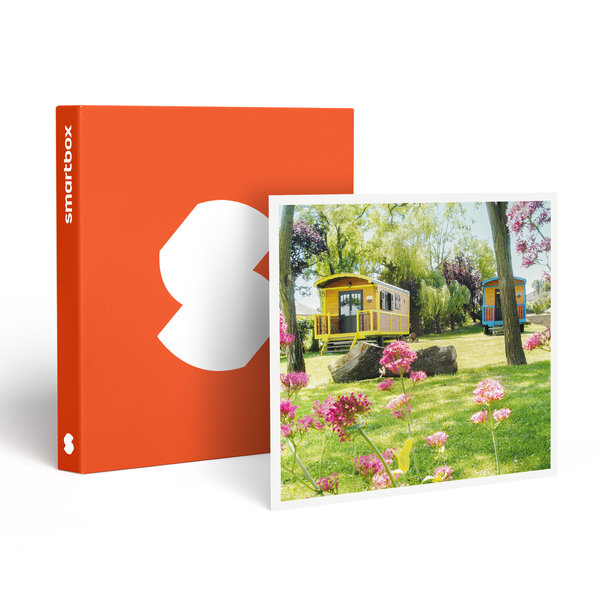 SMARTBOX - Coffret Cadeau Escapade insolite en famille : 2 jours en roulotte avec dîner près d'Orléans - Séjour