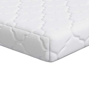 vidaXL Matelas Blanc 120 x 60 cm Mousse
