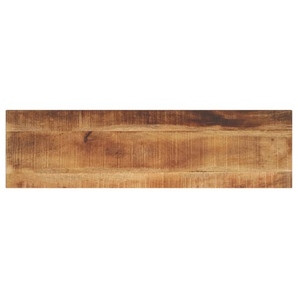 vidaXL Dessus de table rectangulaire bois massif de manguier brut
