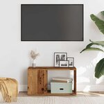 vidaXL Meuble TV vieux bois 60x24x32cm bois d'ingénierie