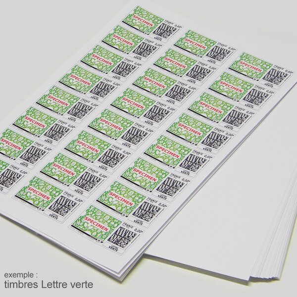 Carnet 12 Timbres Marianne De L'avenir - Lettre Verte - La Poste