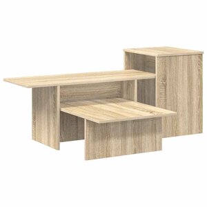 vidaXL Table console Chêne Sonoma 91 5 x 35 x 38 5 cm