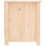 vidaXL Armoire à chaussures 110x38x45 5 cm Bois de pin massif