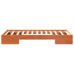 vidaXL Cadre de lit Marron 90 x 190 cm