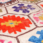 vidaXL Tapis lavable multicolore 80x150 cm antidérapant