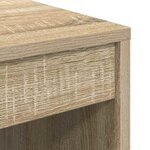 vidaXL Bureau Chêne sonoma 70 x 50 x 76 cm Bois d'ingénierie
