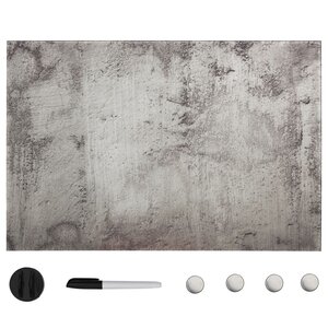 vidaXL Tableau noir magnétique mural Verre 60x40 cm