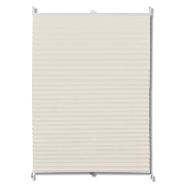 vidaXL Store plissé 70x100 cm Crème