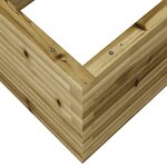 vidaXL Jardinière 110x60x45 5 cm bois de pin imprégné