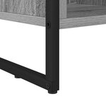 vidaXL Bibliothèque Gris Sonoma 99 5 x 30 x 108 5 cm Bois d'ingénierie