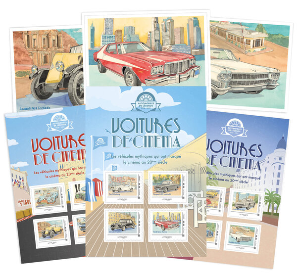Kit Collectors - Voitures Anciennes de Collection - Voitures et Cinéma - Lettre Verte