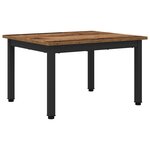 vidaXL Table basse Bois ancien 60 x 50 x 36 cm Bois d'ingénierie