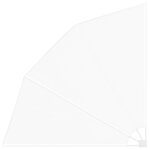 vidaXL Écran de confidentialité pour balcon Blanc 210 x 210 cm tissu