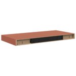 vidaXL Étagère Murale 2 pc Rouge 50 x 23 5 x 3 8 cm Bois d'ingénierie