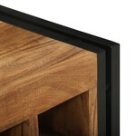 vidaXL Étagère à vin 46x35x27.5 cm Bois d'acacia massif