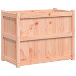 vidaXL Jardinière 90x50x70 cm bois massif douglas